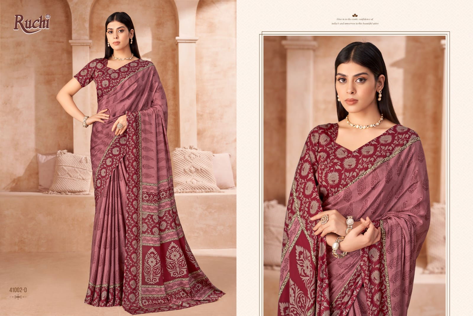 Vivanta Silk 43 By Ruchi Crepe Silk Daily Wear Saree Orders In India